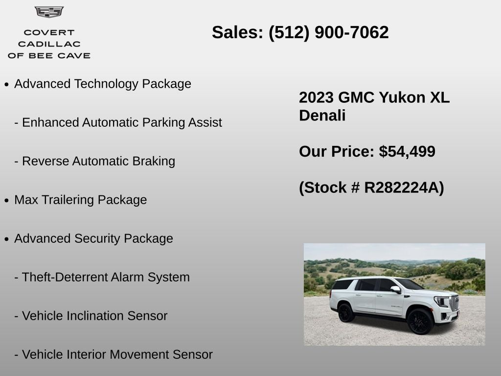 2023 GMC Yukon XL Denali