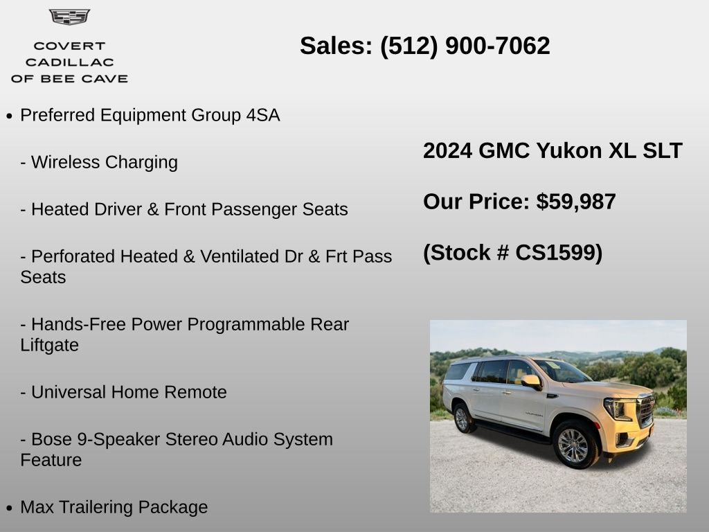 2024 GMC Yukon XL SLT