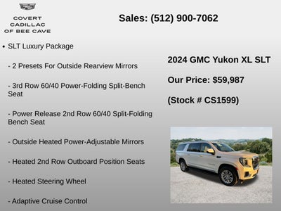 2024 GMC Yukon XL SLT