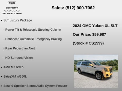 2024 GMC Yukon XL SLT