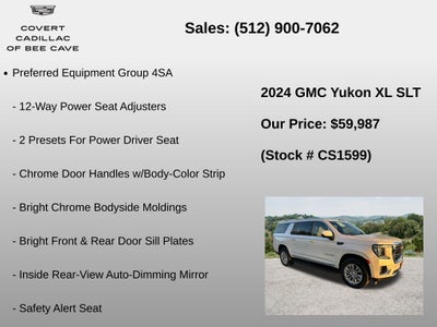 2024 GMC Yukon XL SLT