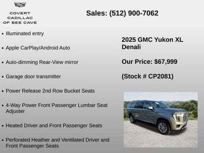 2025 GMC Yukon XL Denali