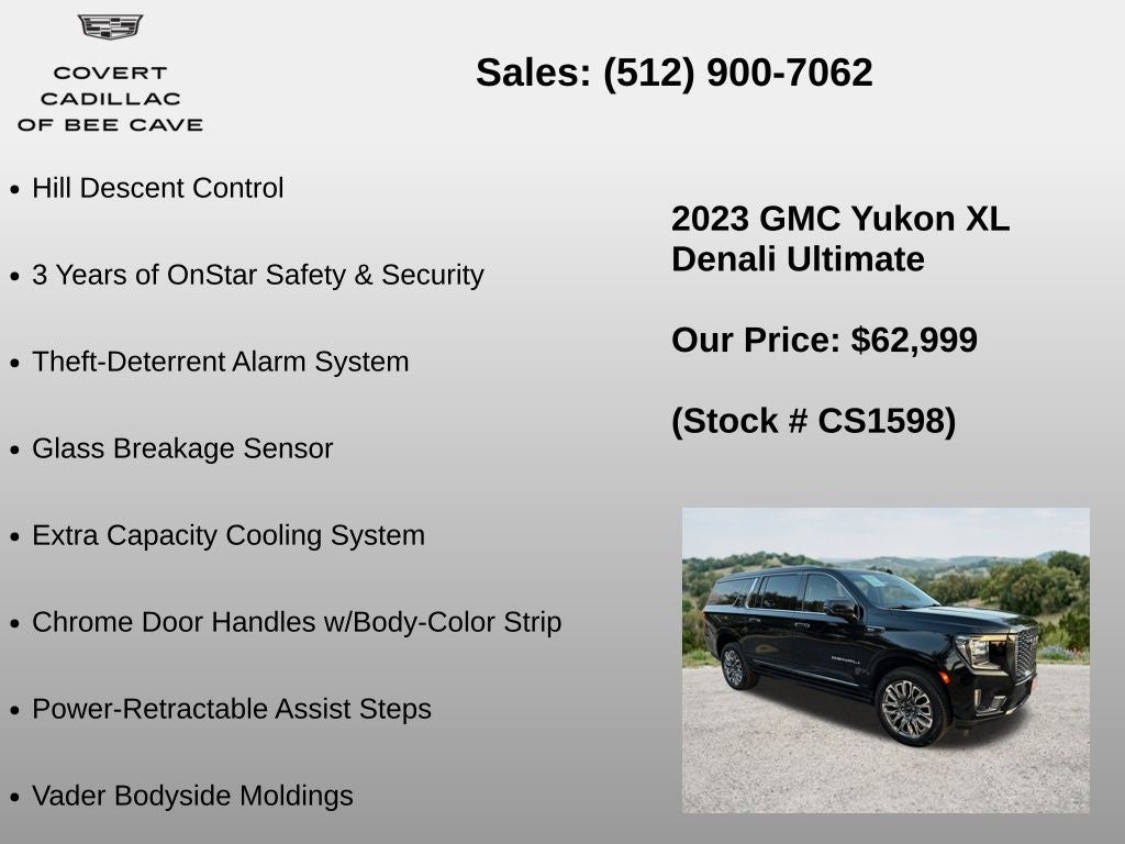 2023 GMC Yukon XL Denali Ultimate