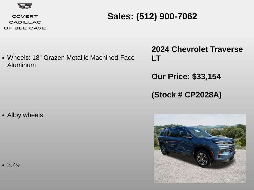 2024 Chevrolet Traverse LT 1LT