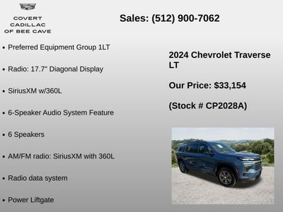 2024 Chevrolet Traverse LT 1LT