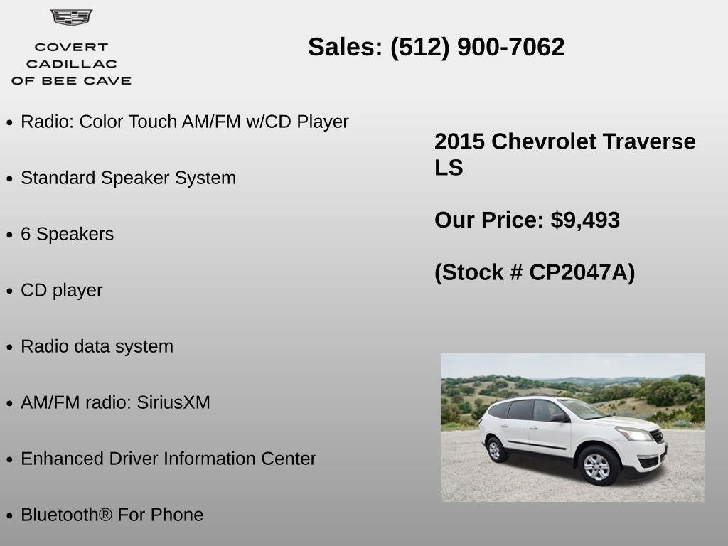 2015 Chevrolet Traverse LS