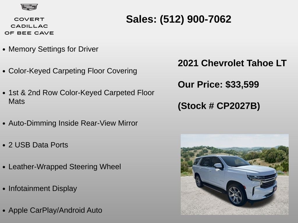 2021 Chevrolet Tahoe LT