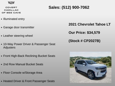 2021 Chevrolet Tahoe LT