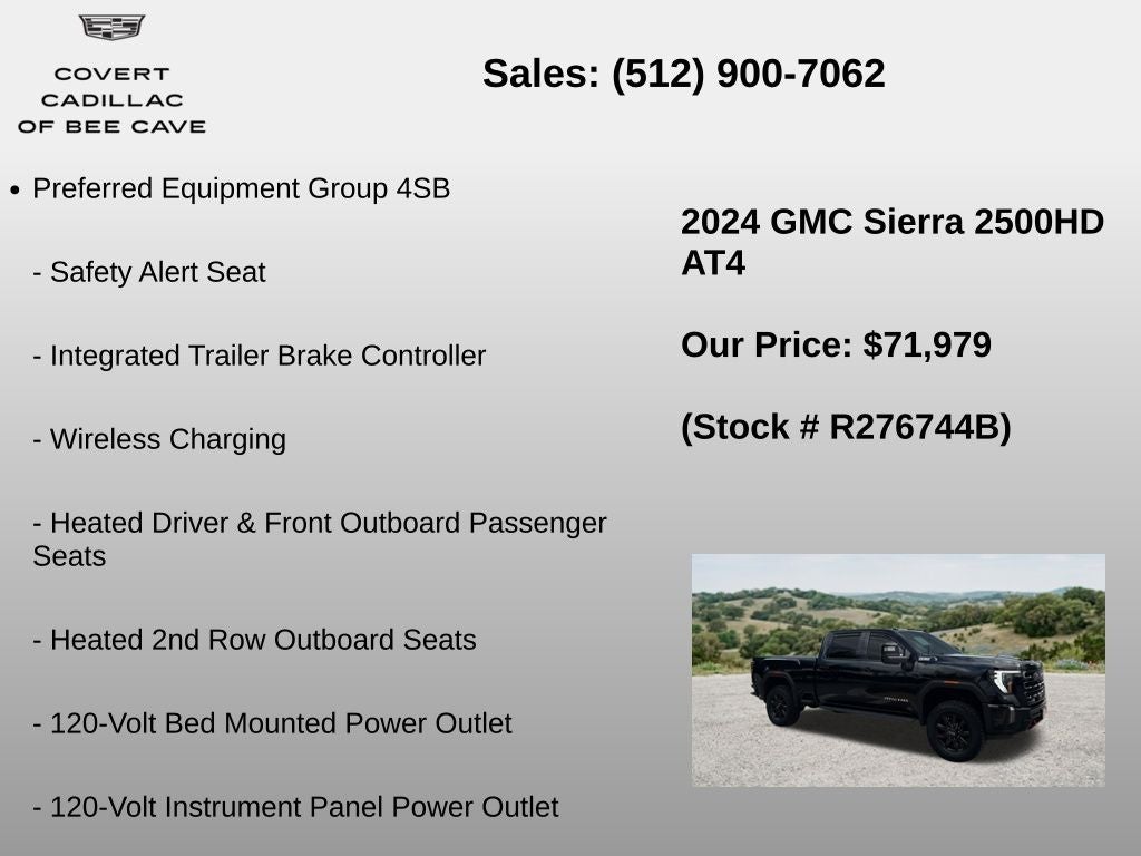 2024 GMC Sierra 2500HD AT4
