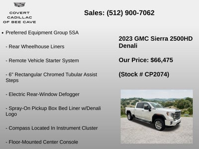 2023 GMC Sierra 2500HD Denali