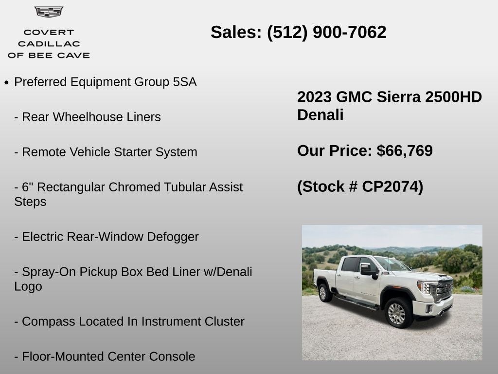 2023 GMC Sierra 2500HD Denali
