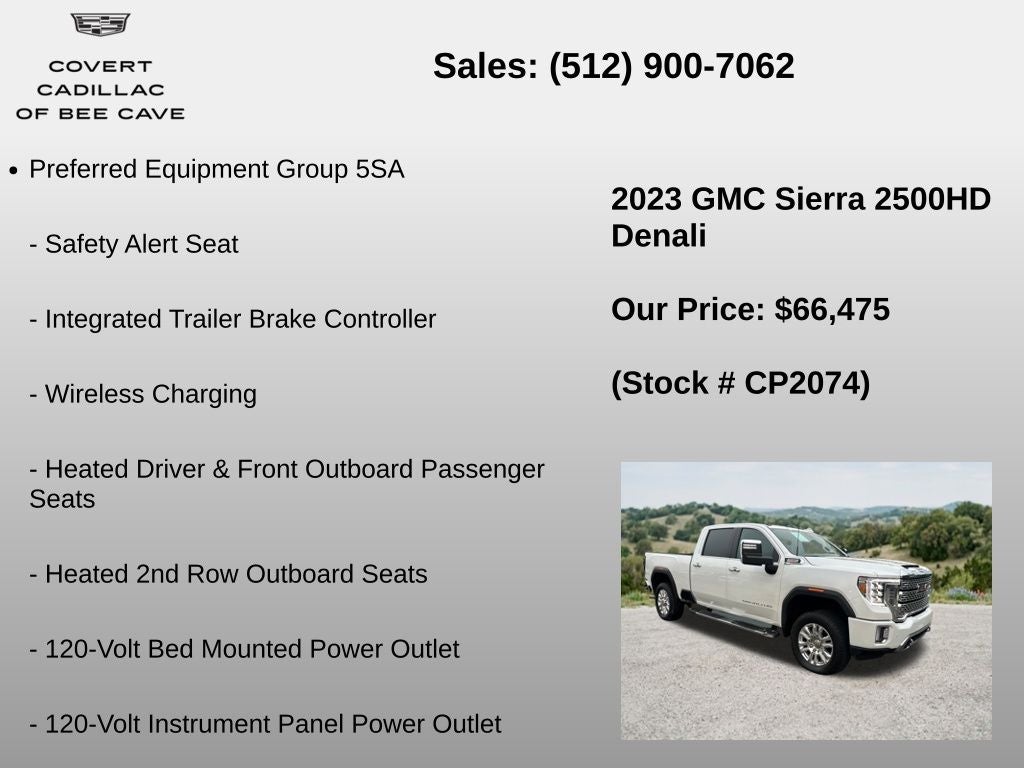 2023 GMC Sierra 2500HD Denali