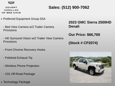 2023 GMC Sierra 2500HD Denali