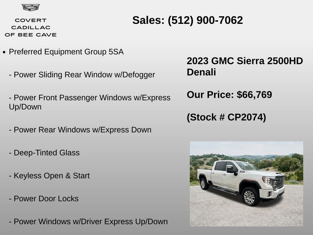 2023 GMC Sierra 2500HD Denali