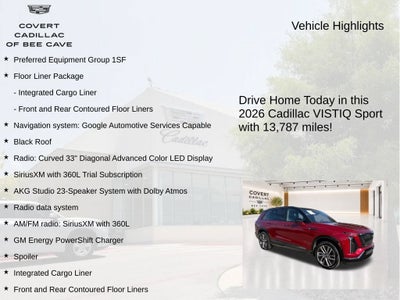 2026 Cadillac VISTIQ Sport