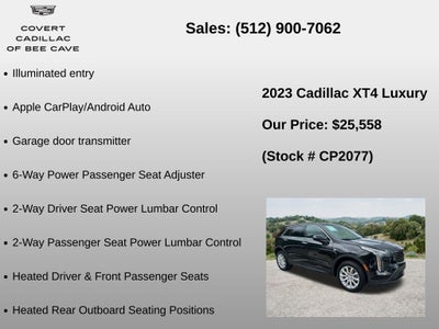 2023 Cadillac XT4 Luxury