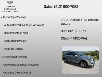 2023 Cadillac XT5 Premium Luxury