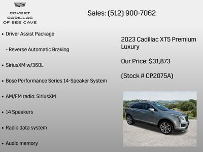 2023 Cadillac XT5 Premium Luxury