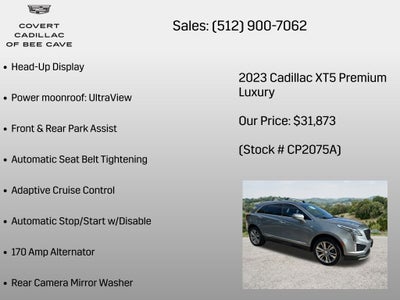 2023 Cadillac XT5 Premium Luxury