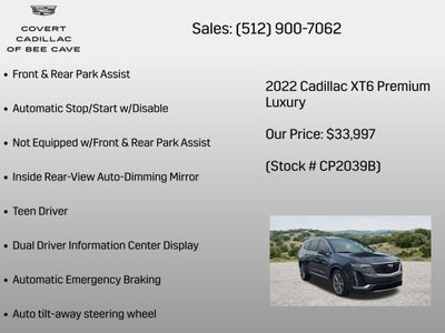 2022 Cadillac XT6 Premium Luxury