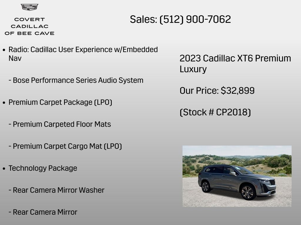 2023 Cadillac XT6 Premium Luxury