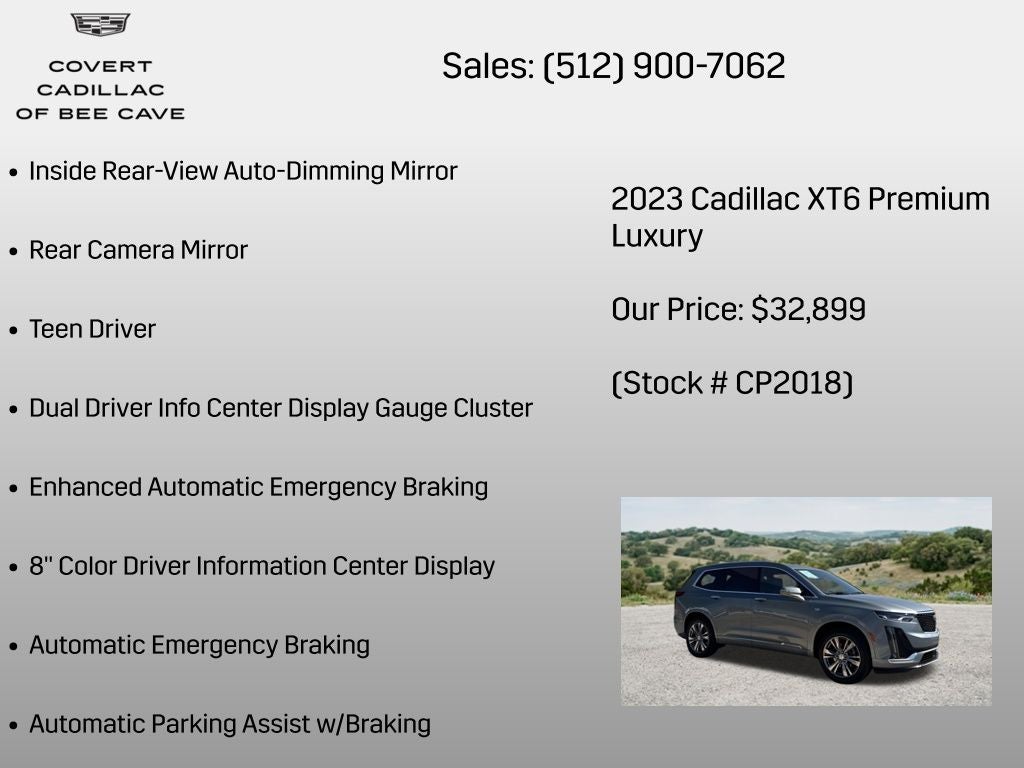 2023 Cadillac XT6 Premium Luxury