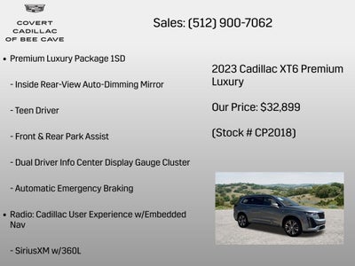 2023 Cadillac XT6 Premium Luxury