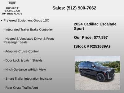 2024 Cadillac Escalade Sport