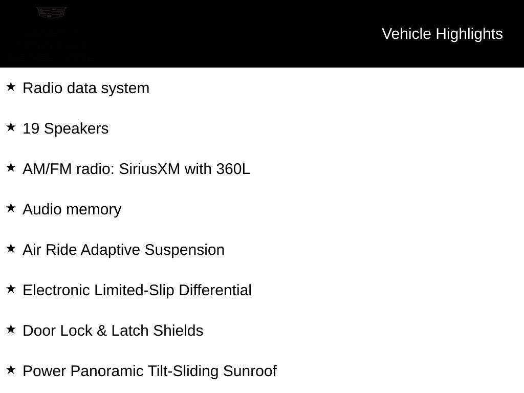 2023 Cadillac Escalade Sport