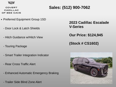 2023 Cadillac Escalade V-Series