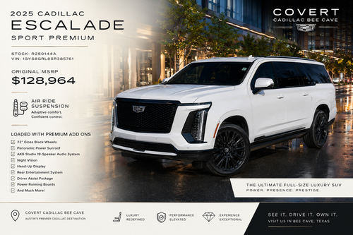 2025 Cadillac Escalade Sport Platinum