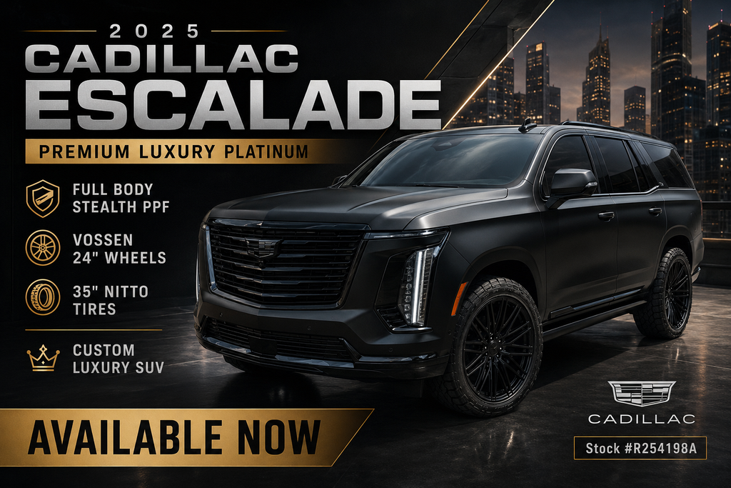 2025 Cadillac Escalade Premium Luxury Platinum