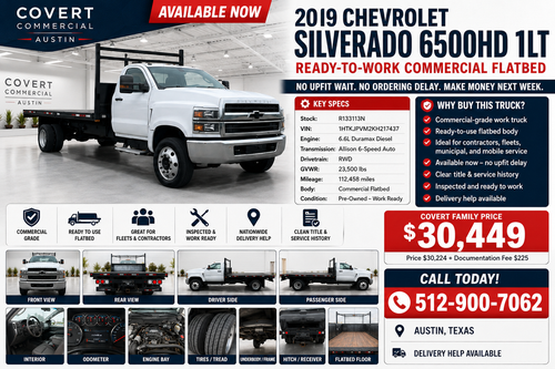 2019 Chevrolet Silverado 6500HD 1LT