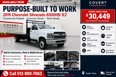 2019 Chevrolet Silverado 6500HD 1LT