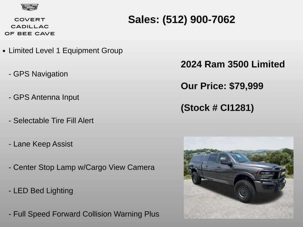 2024 RAM 3500 Limited