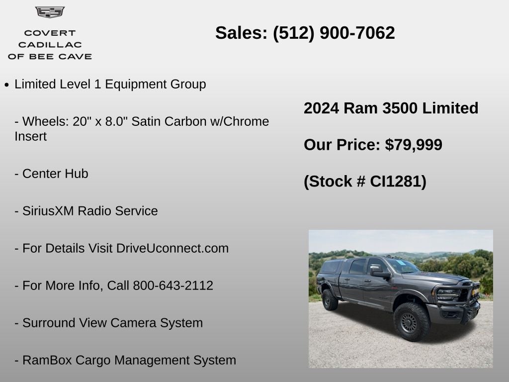 2024 RAM 3500 Limited