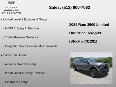 2024 RAM 3500 Limited