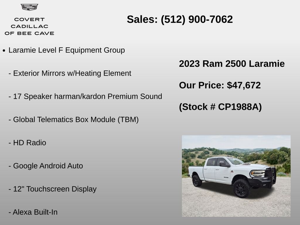 2023 RAM 2500 Laramie