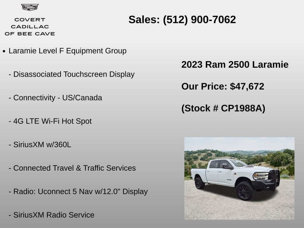 2023 RAM 2500 Laramie