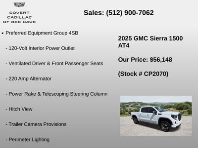 2025 GMC Sierra 1500 AT4