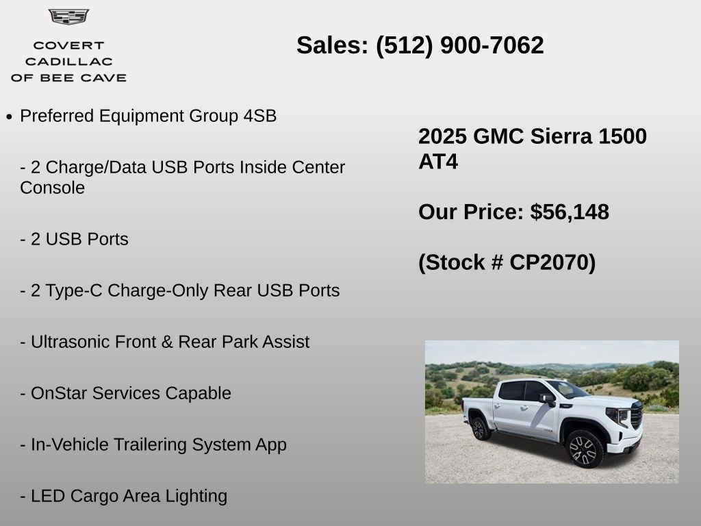 2025 GMC Sierra 1500 AT4