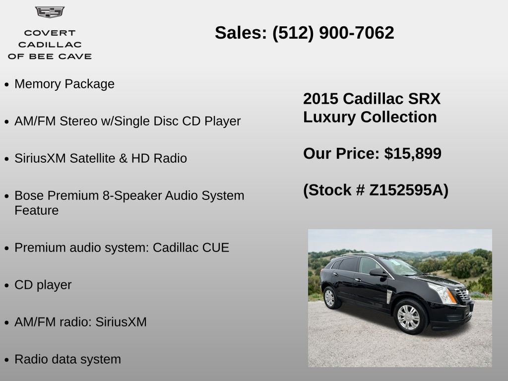 2015 Cadillac SRX Luxury