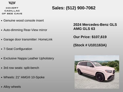 2024 Mercedes-Benz GLS GLS 63 AMG® 4MATIC®