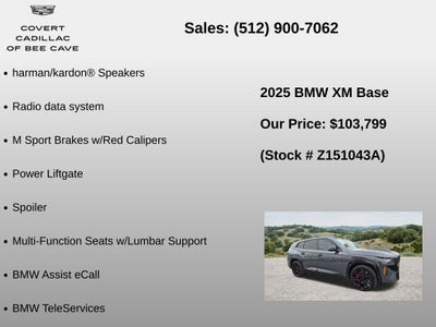 2025 BMW XM Base