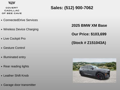 2025 BMW XM Base
