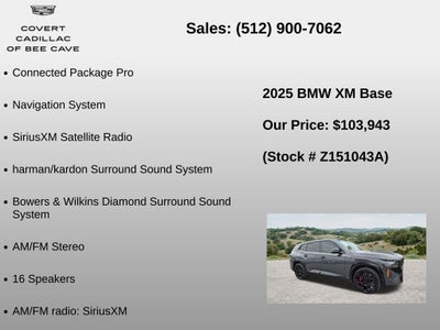 2025 BMW XM Base