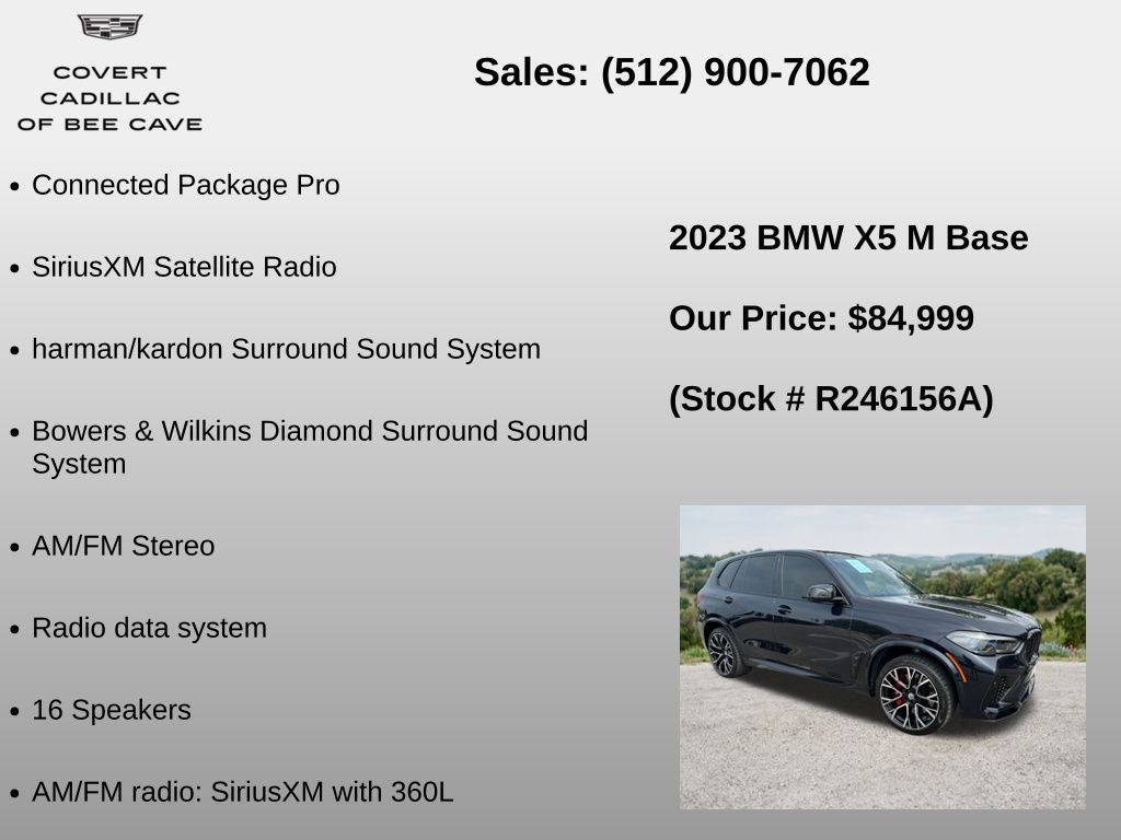 2023 BMW X5 M Base