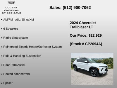 2024 Chevrolet TrailBlazer LT