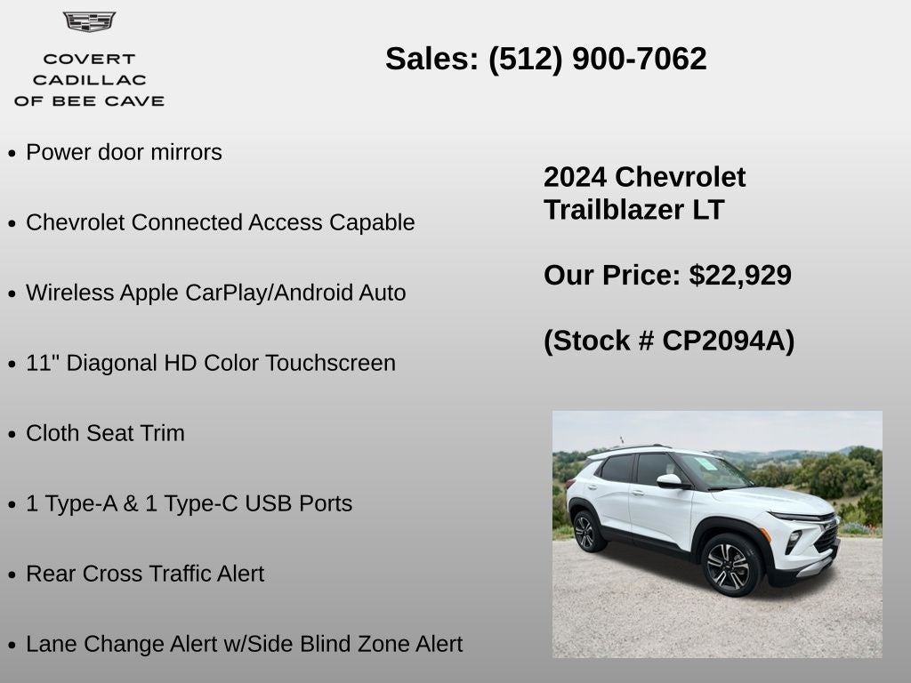 2024 Chevrolet TrailBlazer LT