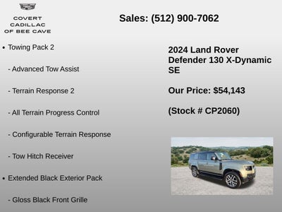 2024 Land Rover Defender 130 X-Dynamic SE